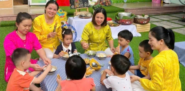 BẾP NHÀ MĂNG NON