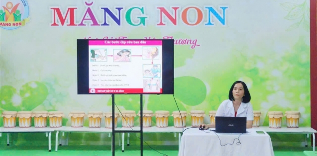 🌿👩‍⚕️ TẬP HUẤN XỬ LÝ TAI NẠN THƯƠNG TÍCH CHO GIÁO VIÊN, NHÂN VIÊN 👩‍🏫🚑